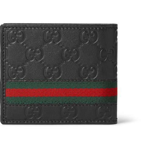 gucci tri fold wallet men& 39|gucci wallets and billfolds.